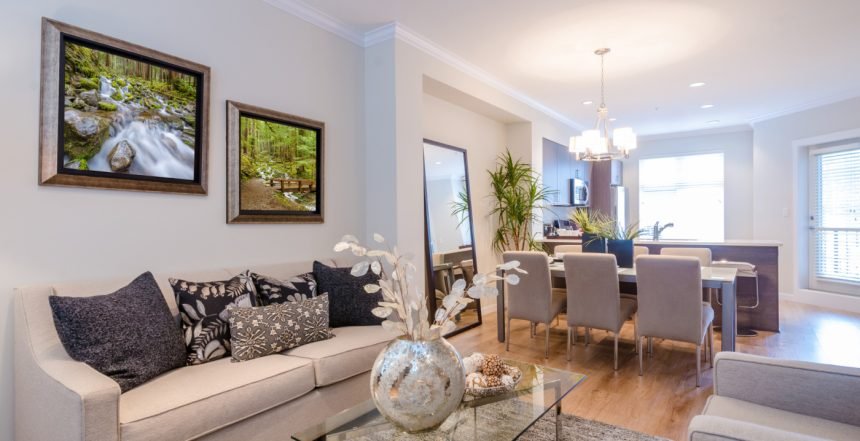 A beautiful living room