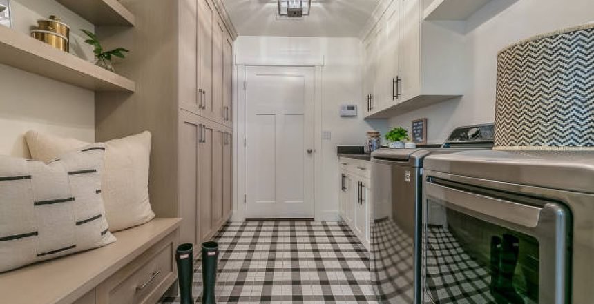 An interior of a house